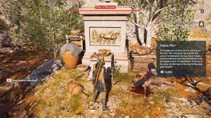 AC Odyssey Happy Hour Ainigmata Ostraka Riddle Solution