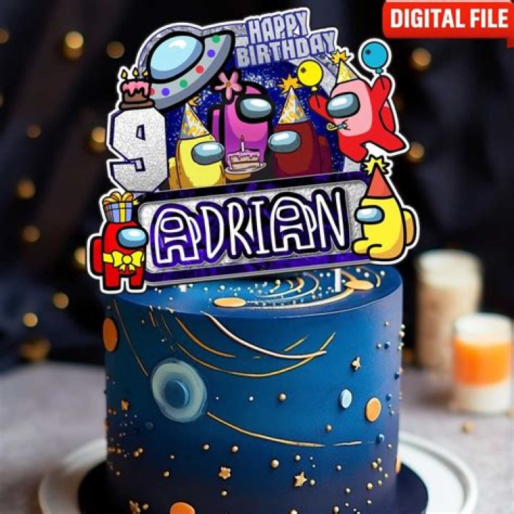 Among Us Cake Toppers 1