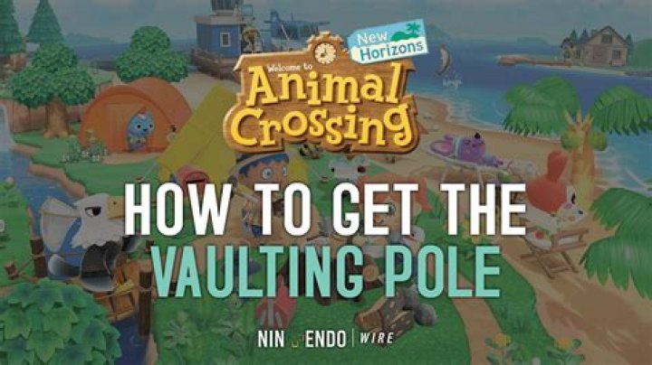 Animal Crossing: New Horizons Vaulting Pole