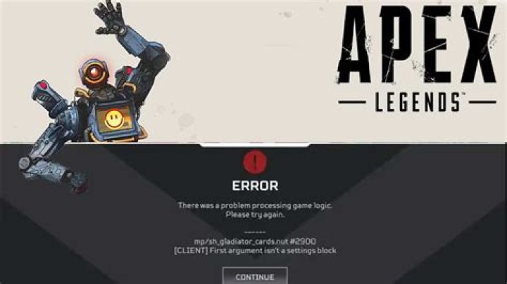 Apex Legends 'Problem Processing Game Logic' Error Fix