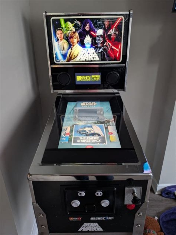 arcade1up pinball machine virtual star wars leaked image