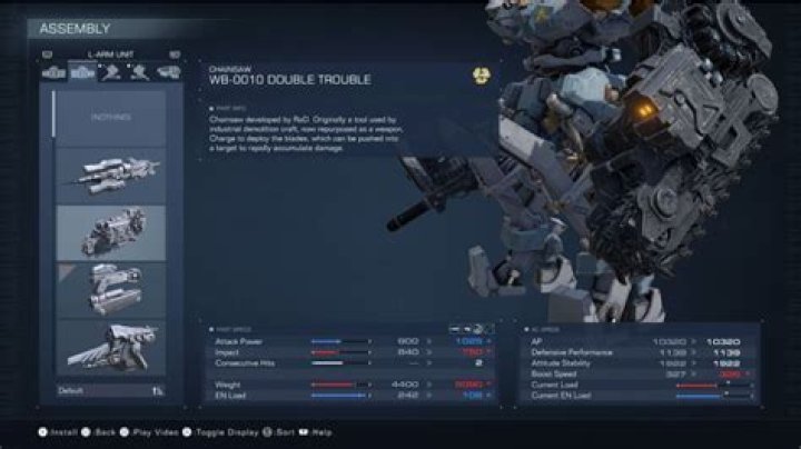 Armored Core 6 Melee Weapons: