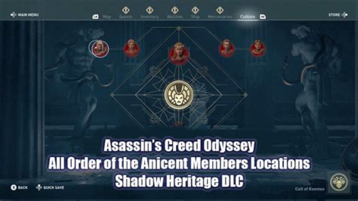 Assassin's Creed Odyssey - How to start Shadow Heritage DLC
