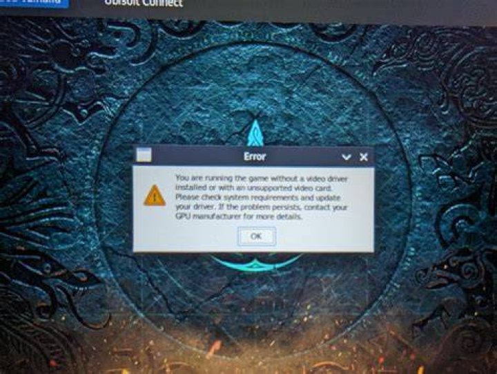 Assassin's Creed Valhalla 0x70000d03 error