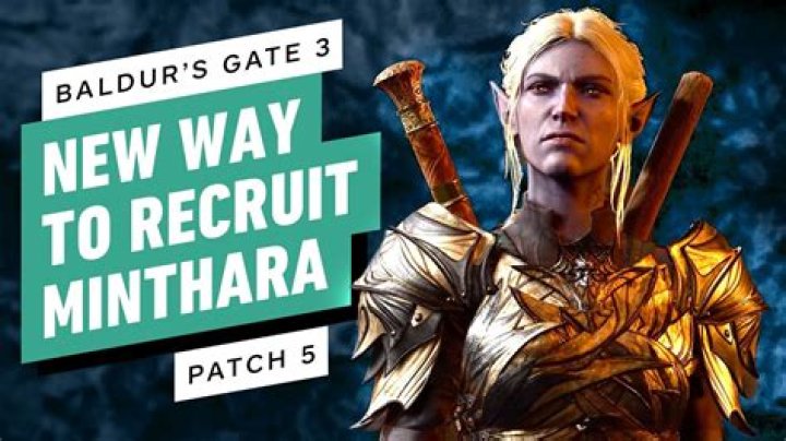 Baldur's Gate 3: How To Recruit Minthara & Stay Good | Patch 5 Method