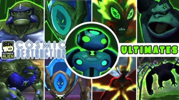 Ben 10 Ultimate Alien: Cosmic Destruction Unlockables