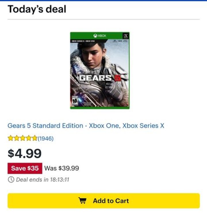 
Best Buy Deal Of The Day 9/30 Discounts Three Former Xbox One Exclusives