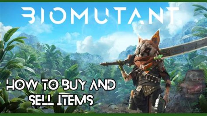 
Biomutant – How to Buy and Sell Items