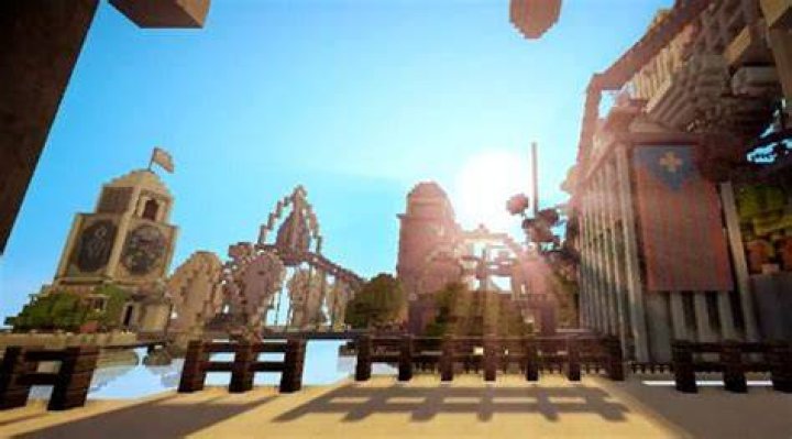 
Bioshock Infinite’s Columbia remade in Minecraft