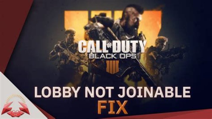 Black Ops 4 Blackout The Lobby Is Not Joinable Error Fix