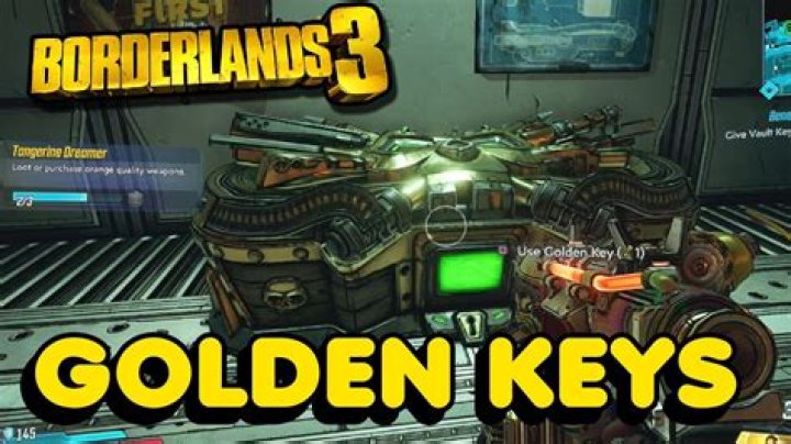 Borderlands 3 Golden Keys List