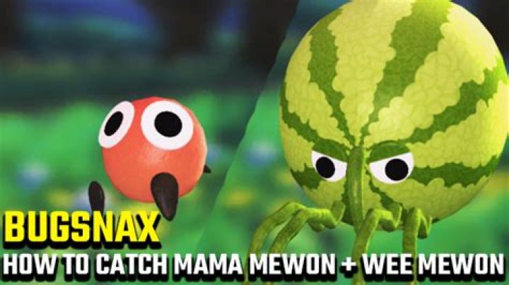 Bugsnax | How to catch Mama Mewon and wee Mewon watermelons