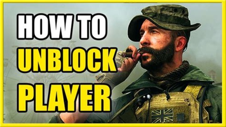 Call of Duty: Modern Warfare | How to unblock players