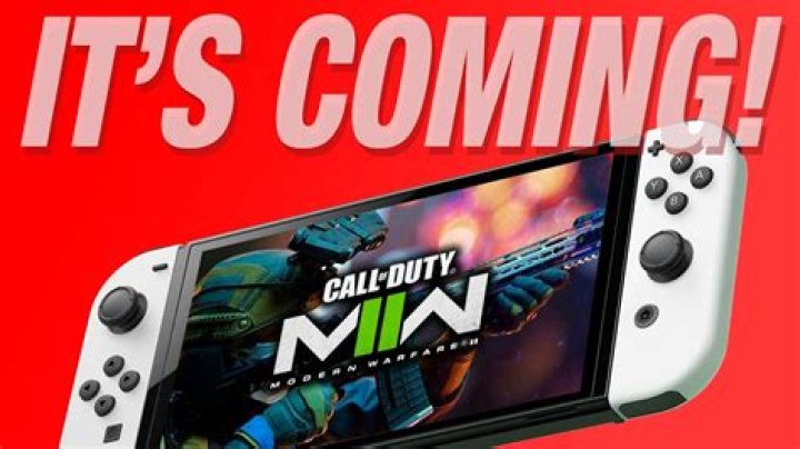 Call of Duty Nintendo Switch version (probably) being announced today