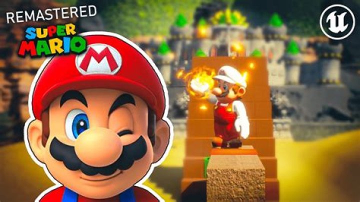 Check Out Mario in Unreal Engine 4