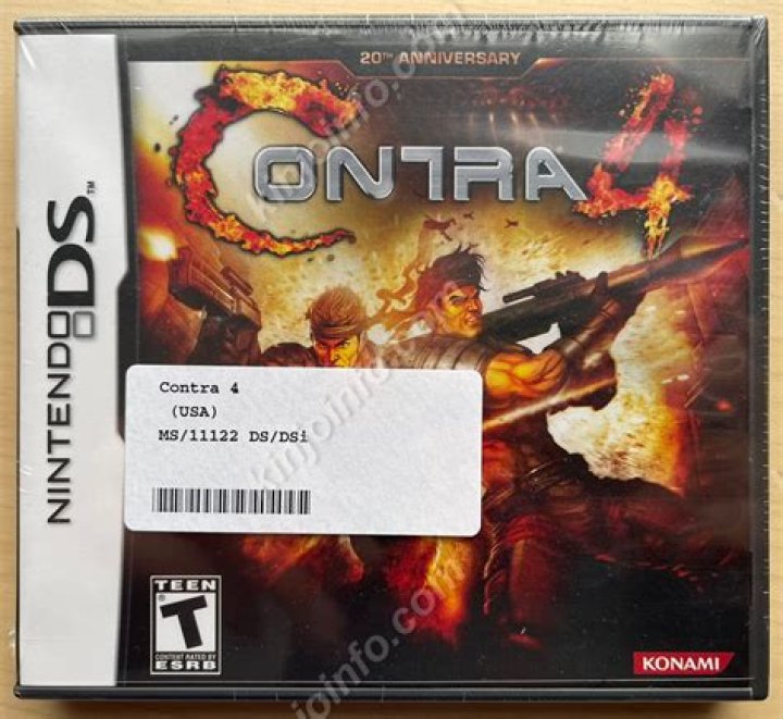 Contra 4 DS Cheats - GameRevolution
