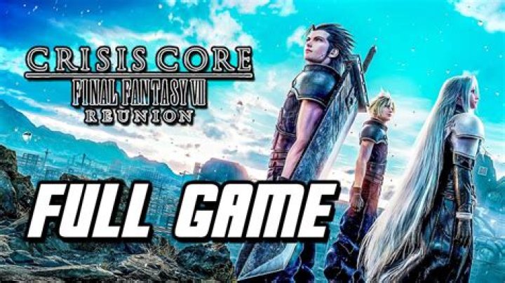 Crisis Core: Final Fantasy VII FAQ/ Walkthrough