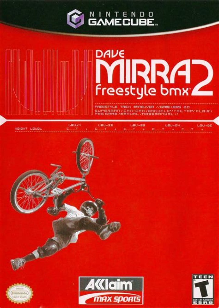 Dave Mirra Freestyle BMX 2 PS2 Cheats