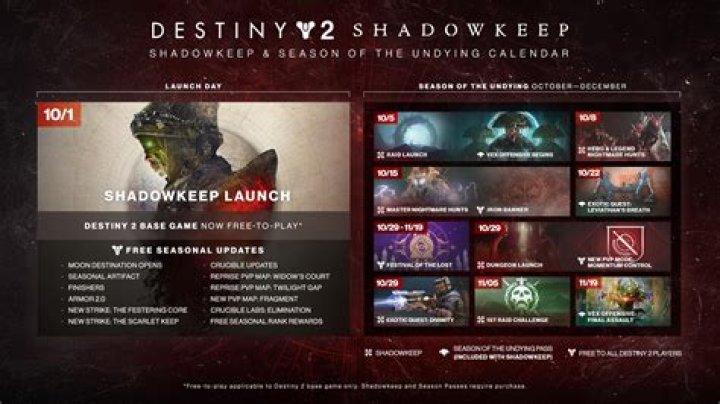 
Destiny 2 Shadowkeep Raid to Go Live Soon