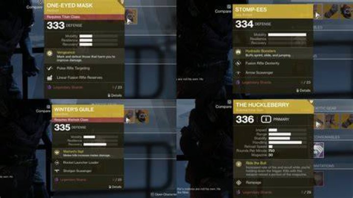 Destiny 2 Xur Items August 2