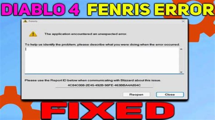Diablo 4 Fenris Crash Fix: How to Stop Unexpected Error Bug
