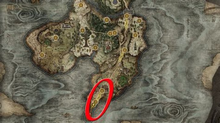 Elden Ring Castle Morne Map