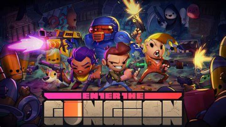 enter the gungeon roguelike, Best PS4 Couch Co-op Games, Best Nintendo Switch Couch Co-op Games, Best Nintendo Switch Games