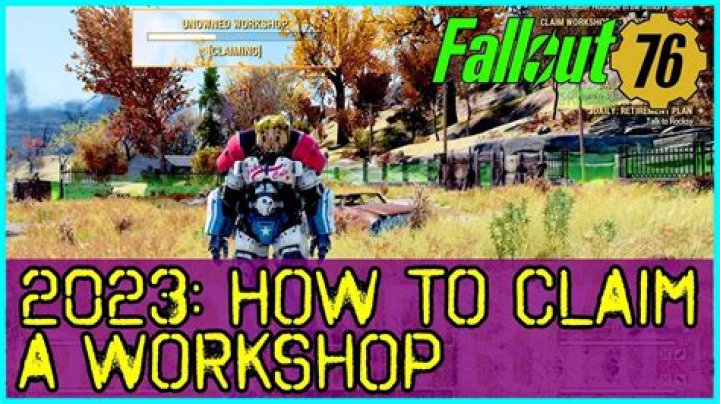 Fallout 76 How to Claim a Workshop