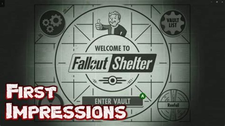 
Fallout Shelter First Impressions