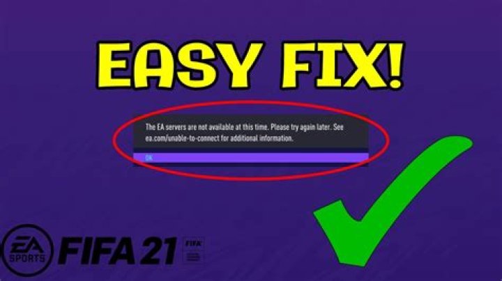 FIFA 21 EA servers error code 918 fix