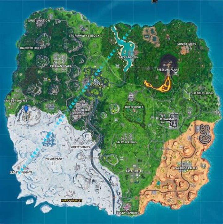 Fortnite Fortbyte 98 Location