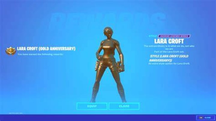 
Fortnite: How to Get Gold Lara Croft