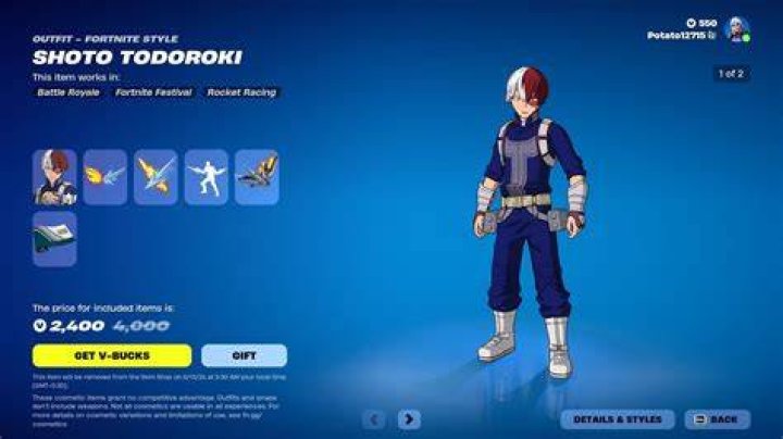 Fortnite How to get Todoroki's Ice Wall Mythic my hero academia crossover