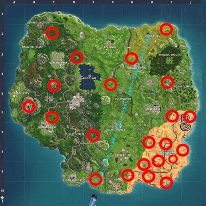 Fortnite Rift Locations: Use a Rift at Different Rift Spawn Locations
