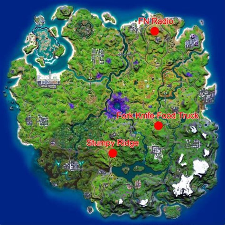 
Fortnite Sapling Locations: How to Plant Saplings at Stumpy Ridge, Fork Knife Food Truck, or FN Radio