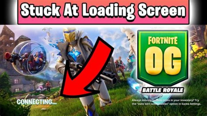 Fortnite: Stuck on connecting screen and not loading fix