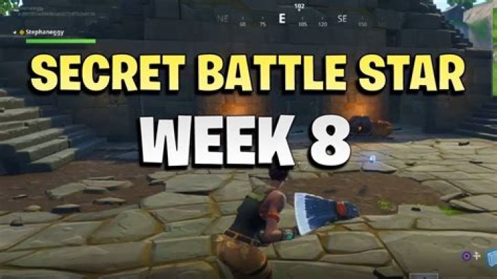 Fortnite Week 8 Secret Battle Star