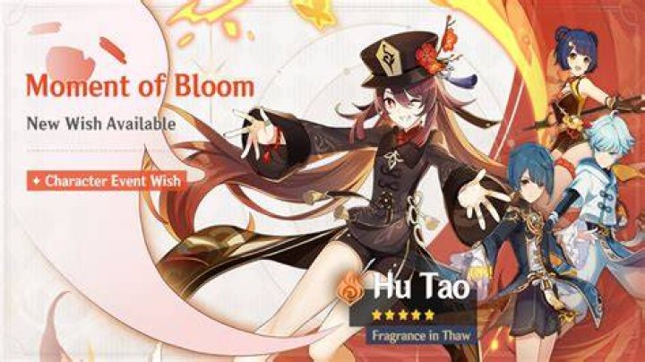 
Genshin Impact Hu Tao “Moment of Bloom” Banner Details
