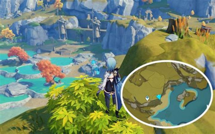 Genshin Impact Vermeer's Paintbrushes locations map
