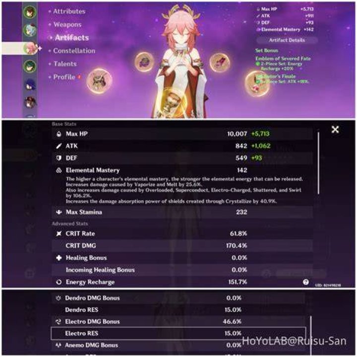 Genshin Impact Yae Miko Build: Best Weapons, Artifacts, and Team Comps