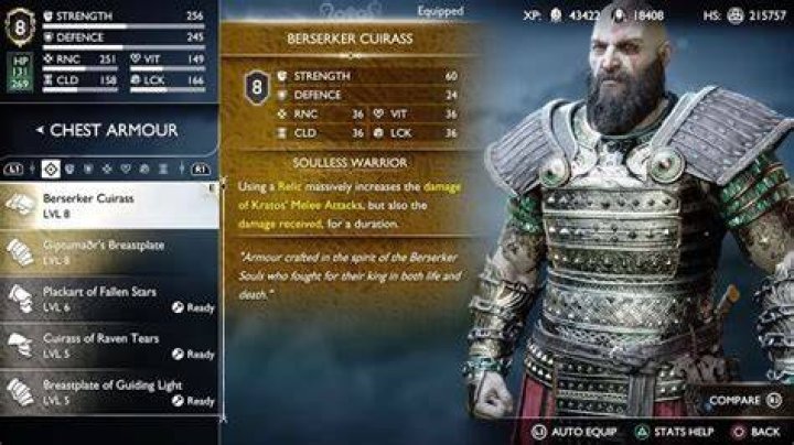 God of War: Ragnarok - How to Get Berserker Armor