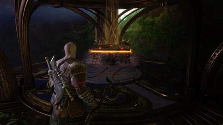 God of War Ragnarok Temple Cracked Floor