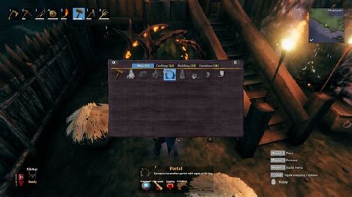 How portals work in Valheim