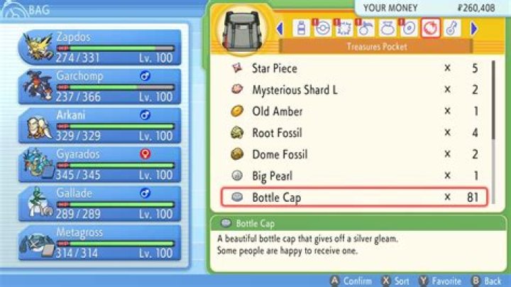 
How to Farm Bottle Caps in Pokémon Brilliant Diamond and Shining Pearl