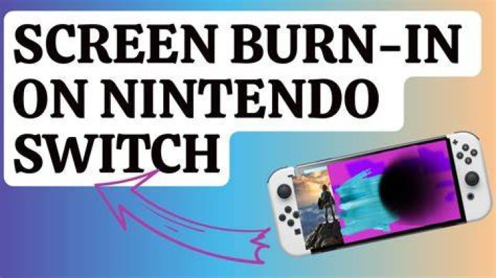 How to fix Nintendo Switch OLED screen burn-in issue