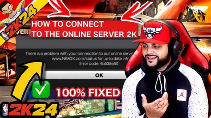 How to Fix Unable to Connect to 2K Server in NBA 2K24