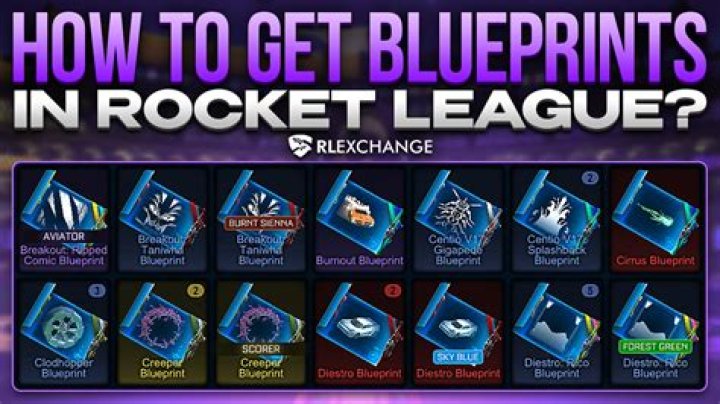 How to get Blueprints in Rocket League