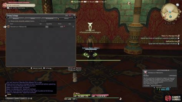 How to Get Manderville Relic Weapons in FFXIV