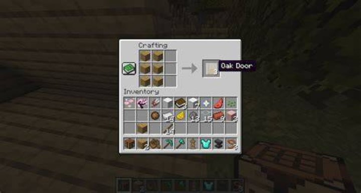 How to Make a Door in Minecraft