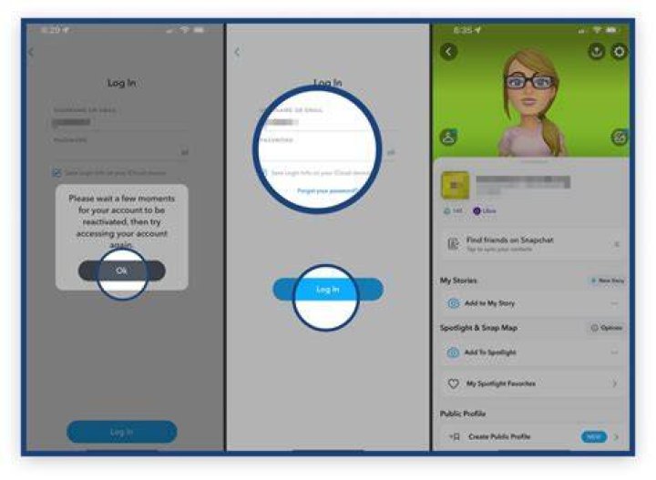 How to reactivate your Snapchat account